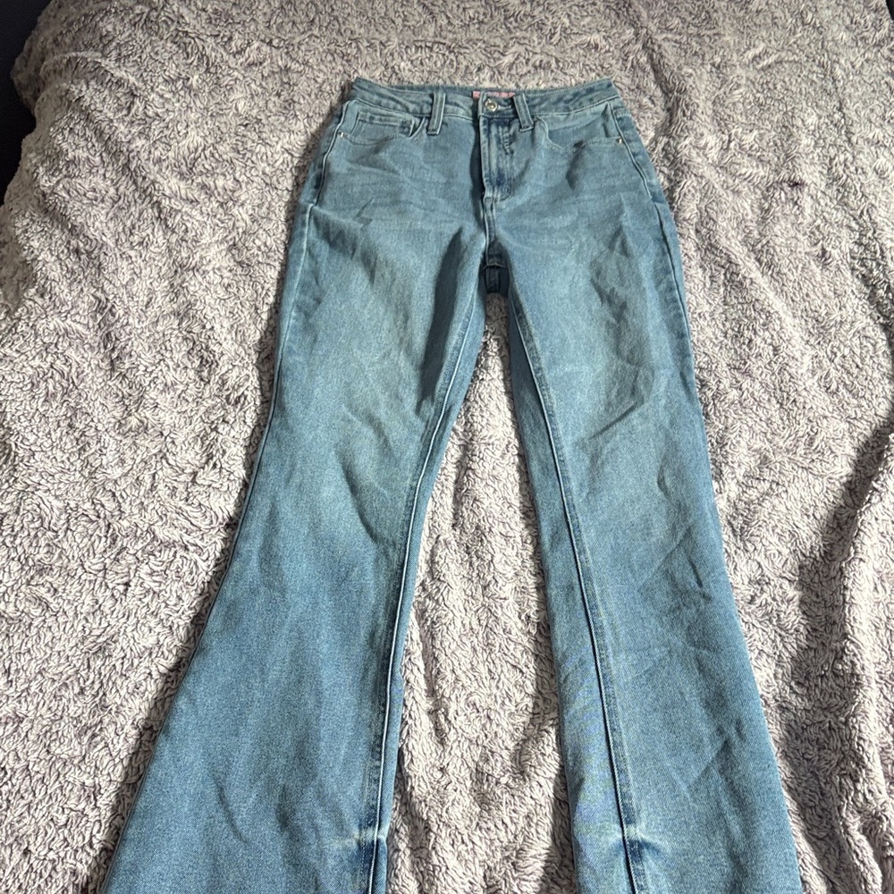 Juicy Couture Light Blue Flare Jeans